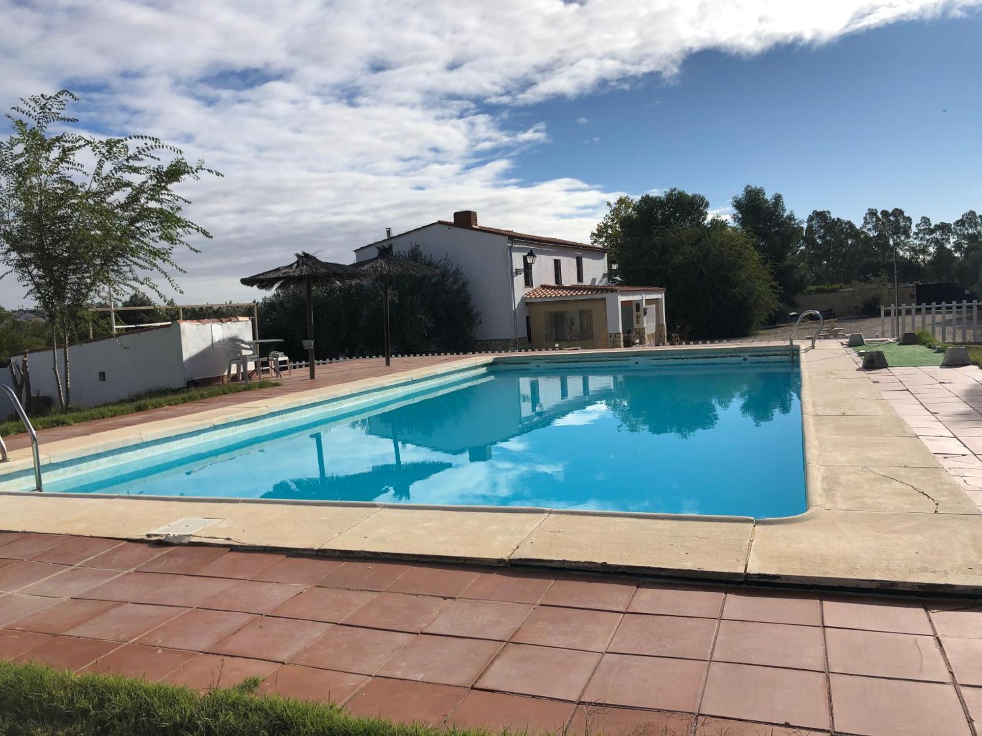 Casa Rural Y Espacio Para Eventos El Pantano Peñarroya-Pueblonuevo Quarto foto